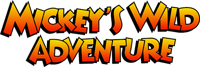 Mickey's Wild Adventure logo for Playstation